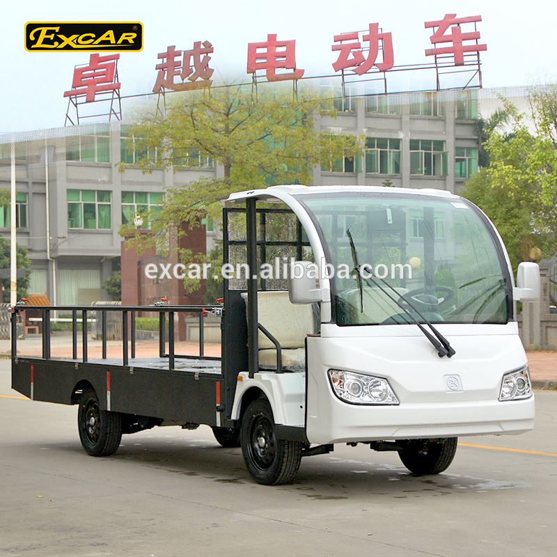EXCAR 2 seater sightseeing bus elctric car tour bus china mini bus golf cart trailers