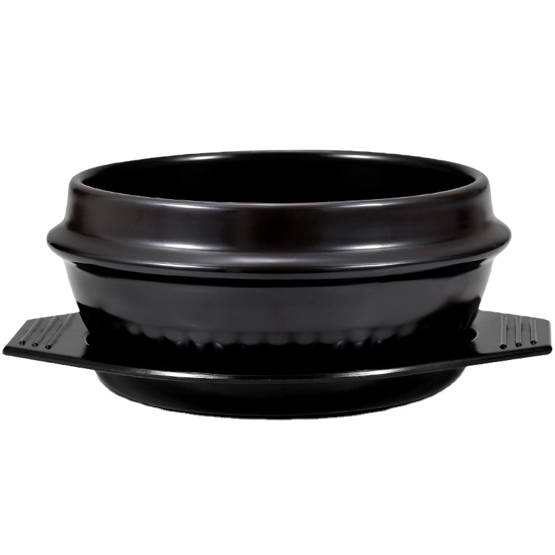 High Quality Korean cuisine ceramic casserole miso soup stew vermicelli casserole Korean Bibimbap stone pot