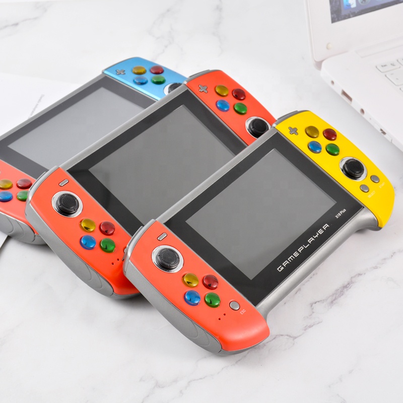 Оптовая продажа, X18 Plus портативная игровая консоль с 4,3 дюймовым HD экраном, игровой плеер