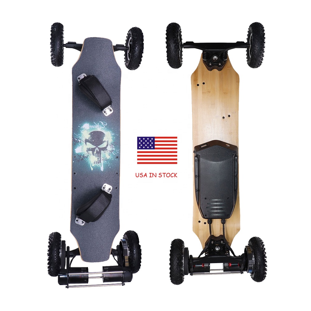 skateboard canadian maple 10ply 21 length 6374 electric skateboard motor 1650w diy 4 wheel electric moutain board
