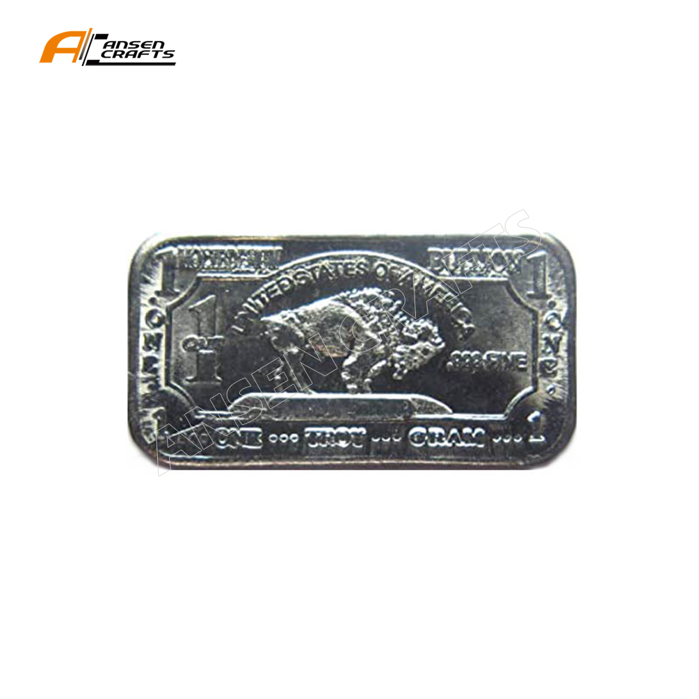 Hot Rare Elements Tin 99.9% 1g Buffalo Pure Metal Tin Collectable Periodic Table Ingot Bar