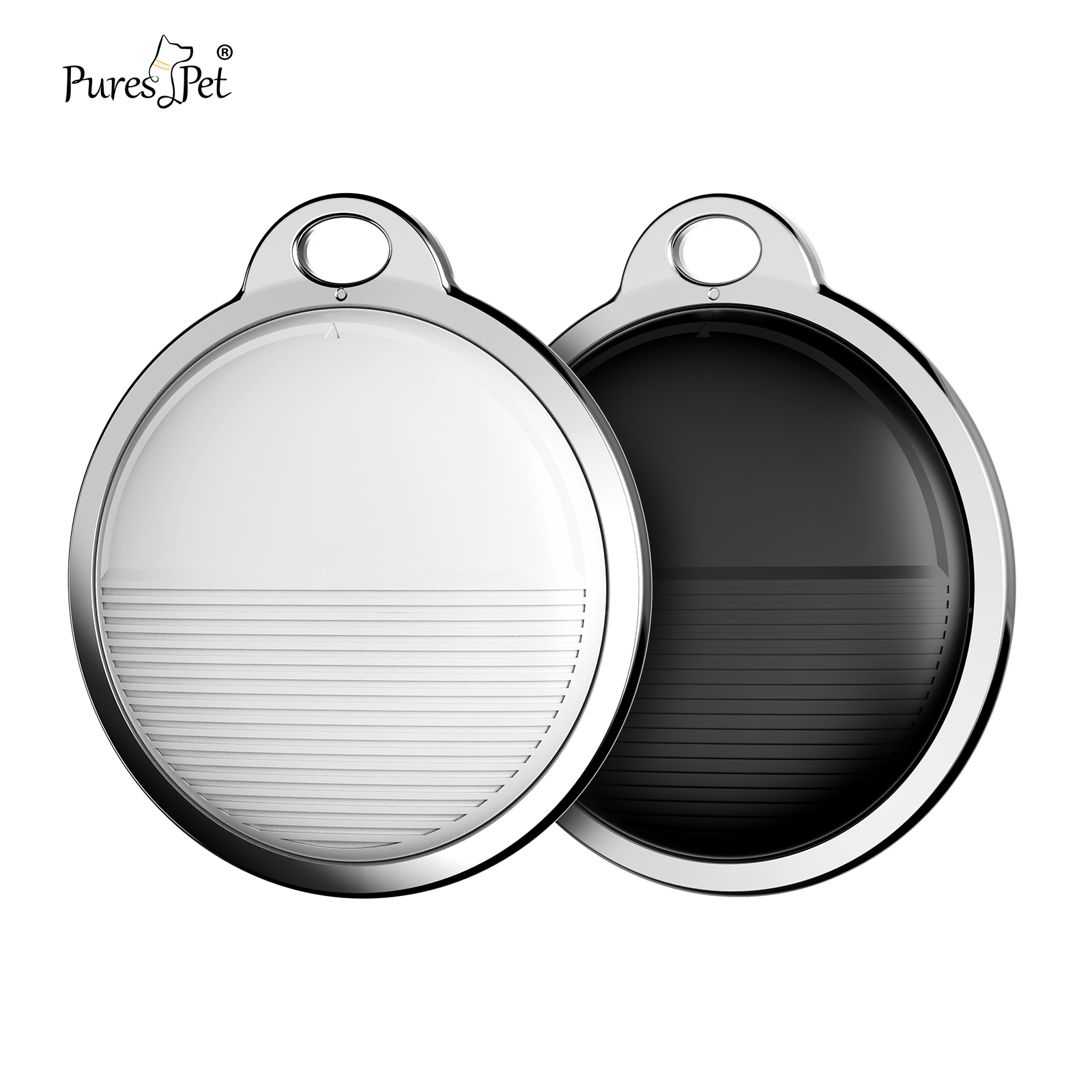Mini Pet GPS Tracker Smart MFI Key Finder with Holes Car Locator Child Dog airtag Tracking Location Anti-lost Alarm