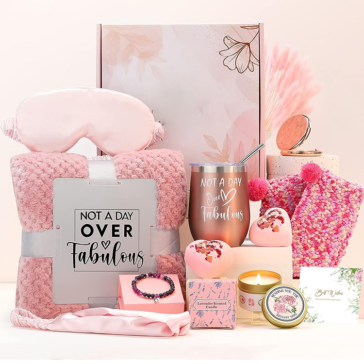 hot selling private label Relaxing Self Care Birthday bath spa gift set spa gift sets for women spa gift set