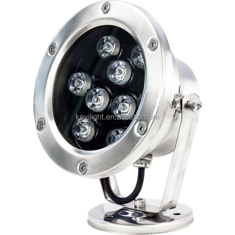 Led 6w подводный свет из нержавеющей стали Наружная Водонепроницаемая IP68 лампа для бассейна
