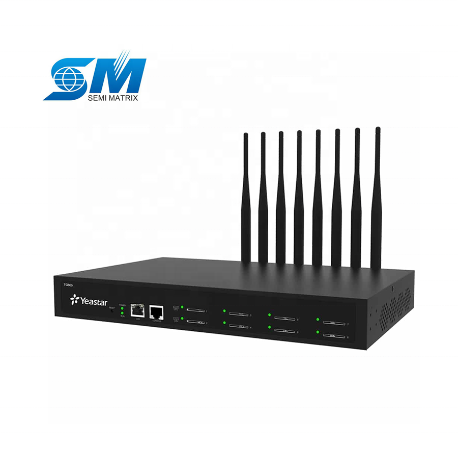 Новый оригинальный шлюз Yeastar TG серии VoIP GSM / WCDMA / 4G LTE TG800