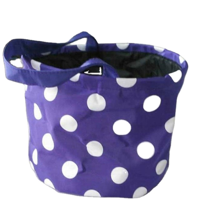 Wholesale Amazon Hot Sale Chevron Polka Dot Printed Halloween Easter Sack Pumpkin Skeletons Bats Bucket Kids Gift Candy Bag