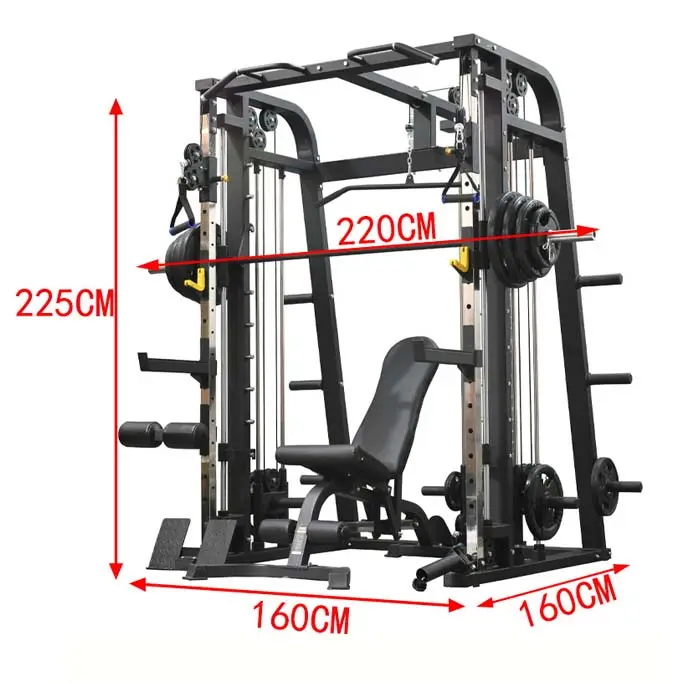 Gym Equipment Power Rack Professional Home Functional trainer Smith Machine Fitness equipment Squat rack