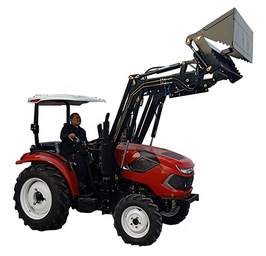 30hp 40hp 4 колесный трактор с фронтальным погрузчиком