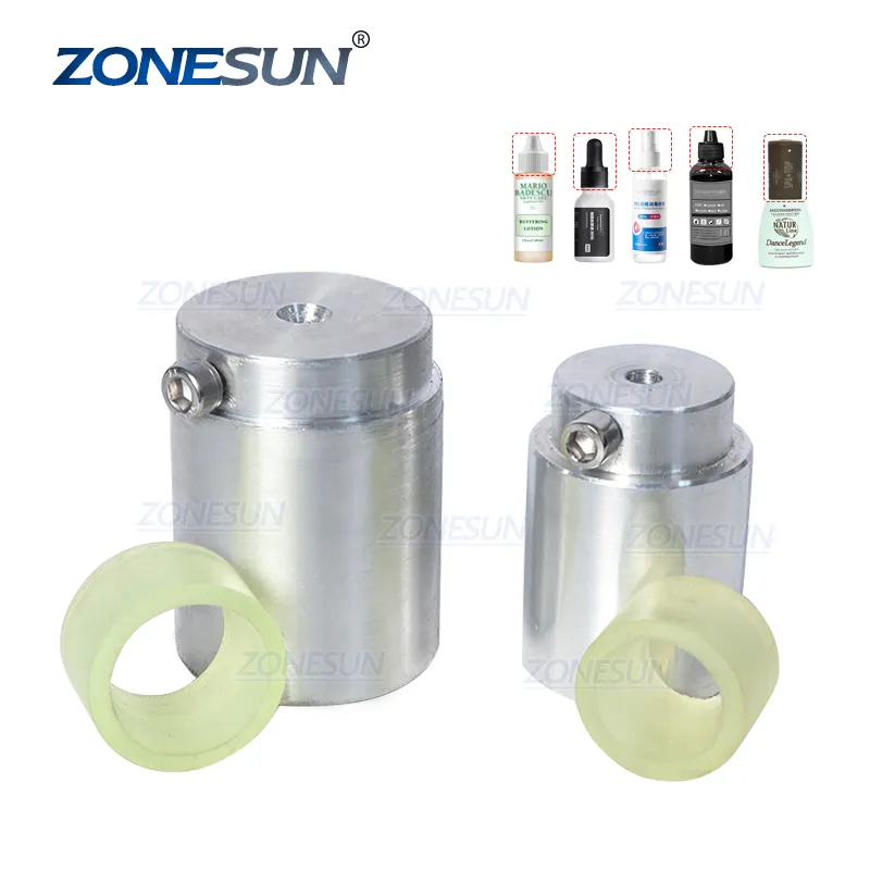 ZONESUN Customized Chuck Glass Small Spray Perfume Shampoo Nail Polish Essential Oil Bottle Perfume Capping Sealer Machine