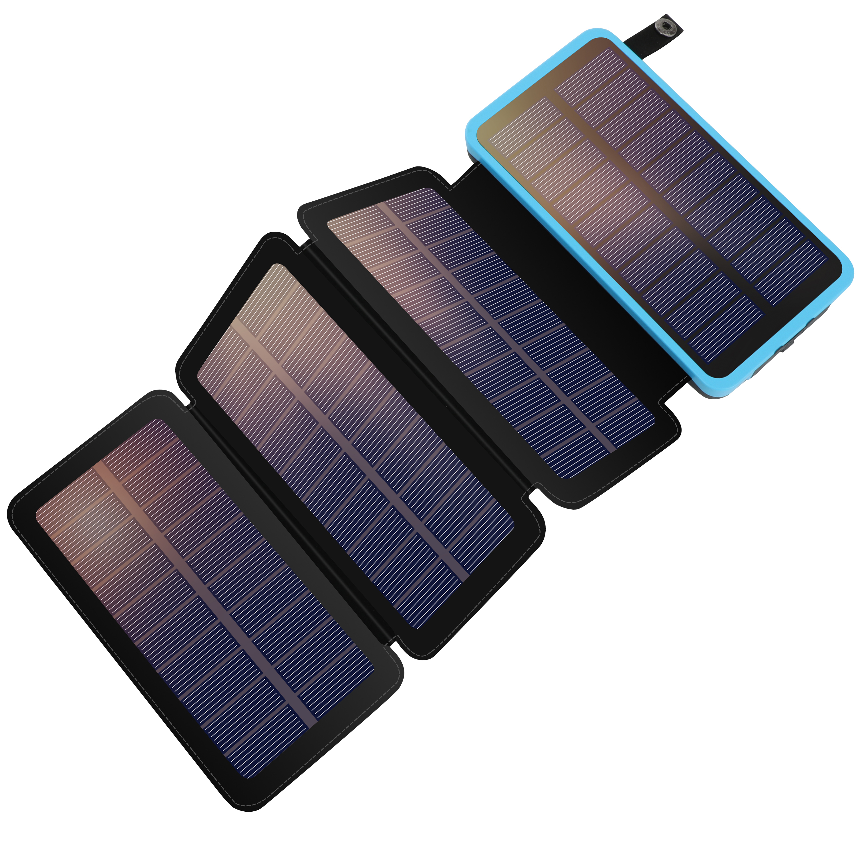 Наружное 25000 Mah водонепроницаемое солнечное зарядное устройство для мобильного телефона, солнечное зарядное устройство с двумя USB зарядными устройствами для телефона