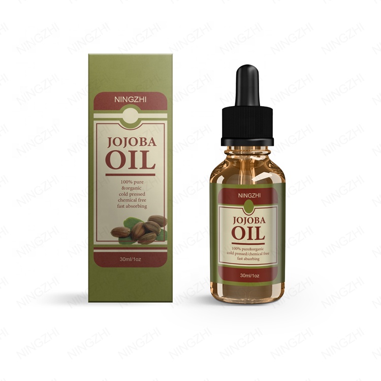 In stock high quality factory price body care face care hair serum jojoba oil for sale