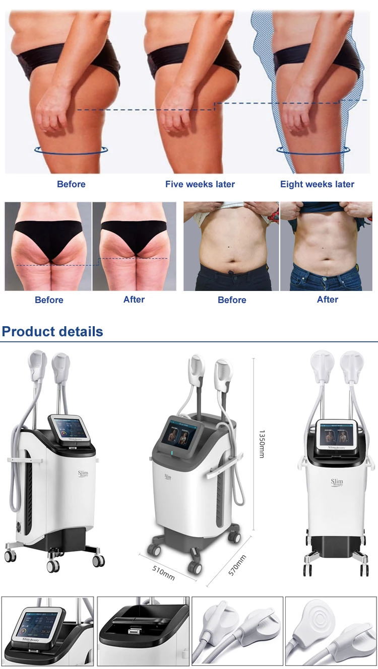 Высокоинтенсивная Сфокусированная Электромагнитная технология для EMSlim Hi-Emt Beauty потеря веса, имитирующая машину для похудения
