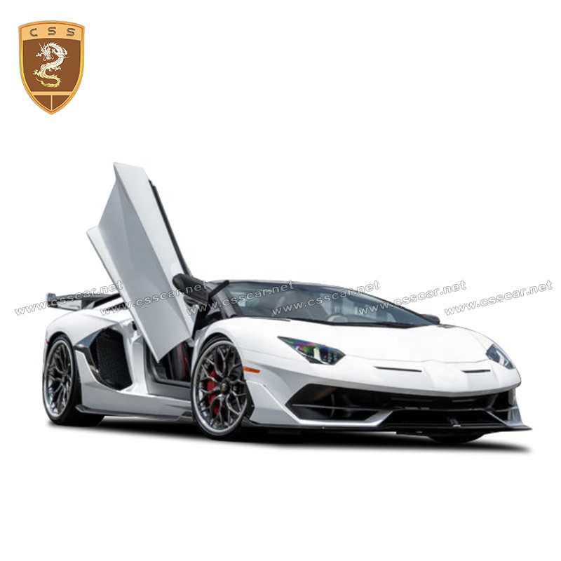 Обновление до SVJ Style CF + FRP, автомобильные передние бамперы, задние бамперы, рассеиватель подбородка для комплекта кузова кабриолета Lambor брюшников
