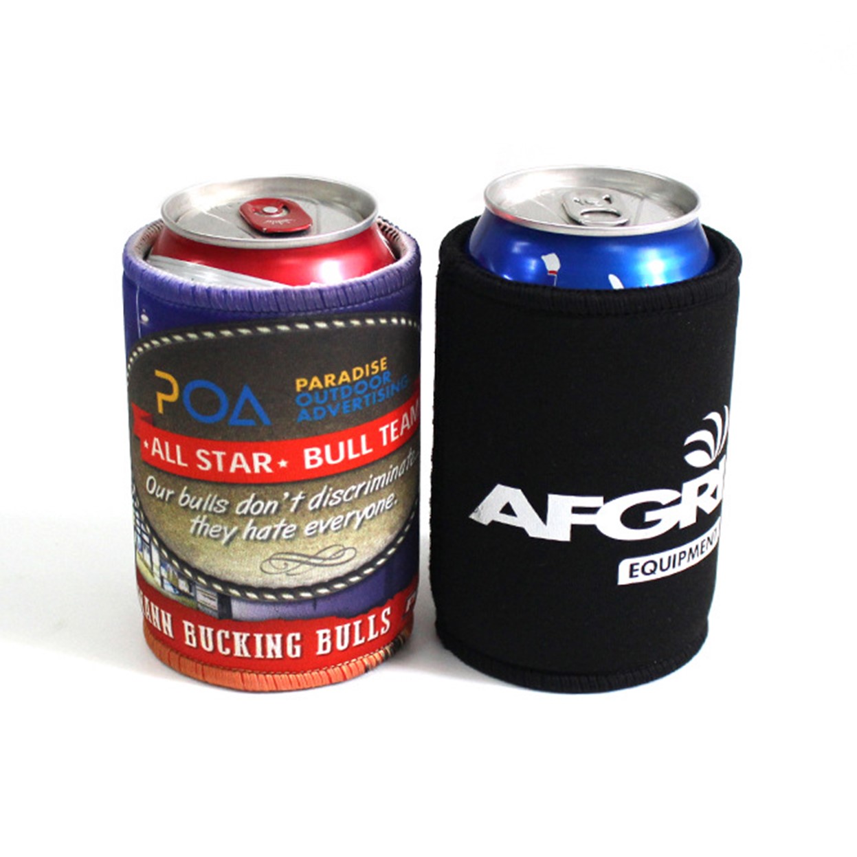 High Quality Custom Tube Drink Stubby Cooler Australia Low MOQ Neoprene Foam Sublimation Blank Stubby Holder with Logo