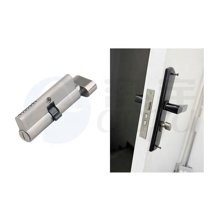 Customized euro door lock cylinder brass zinc alloy 60 70 80 90 100 110 120 mm lock cylinder
