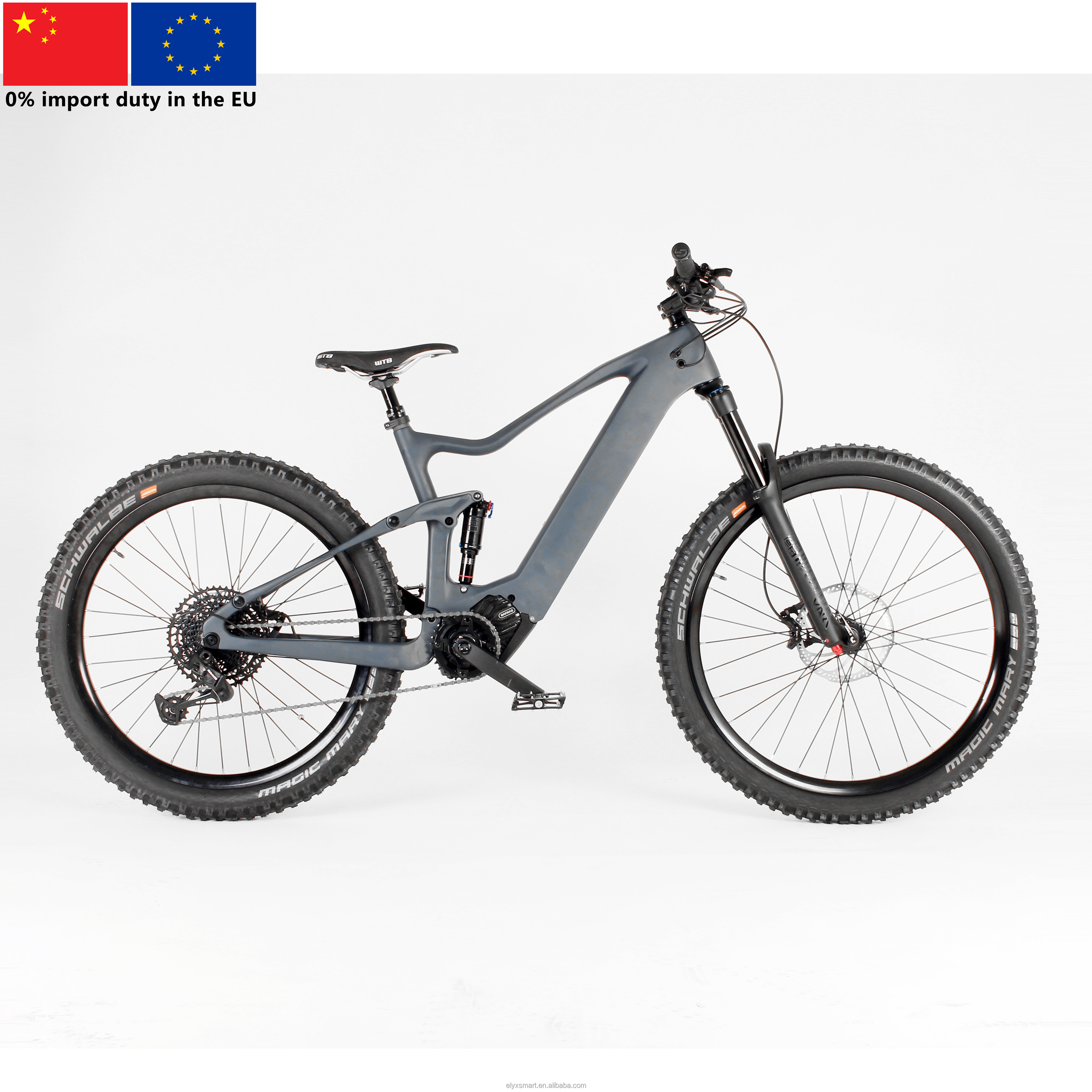 Новинка 2021, оптовая продажа, электрические велосипеды MTB Bafang, средний двигатель 500 Вт, полная подвеска, электрический велосипед, эндуро 48 В, велосипед