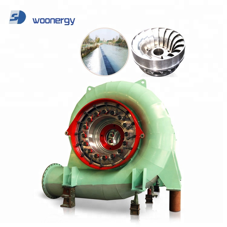100kw 500kw Hydropower Generator/Hydraulic Francis Turbine/Hydro Generator Horizontal