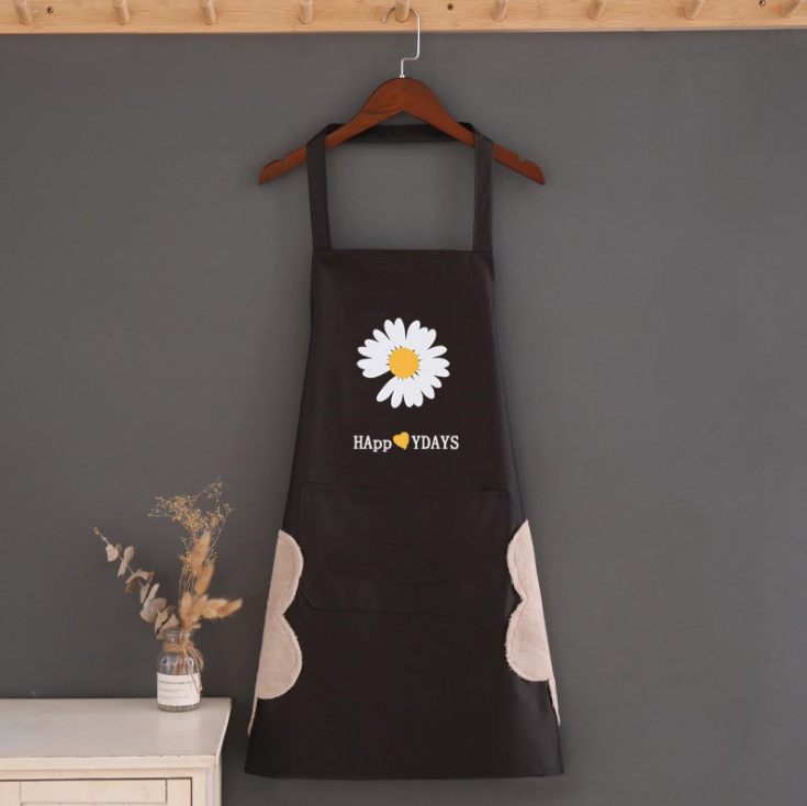 Household kitchen erasable hand advertisement apron waterproof apron waiter overalls custom