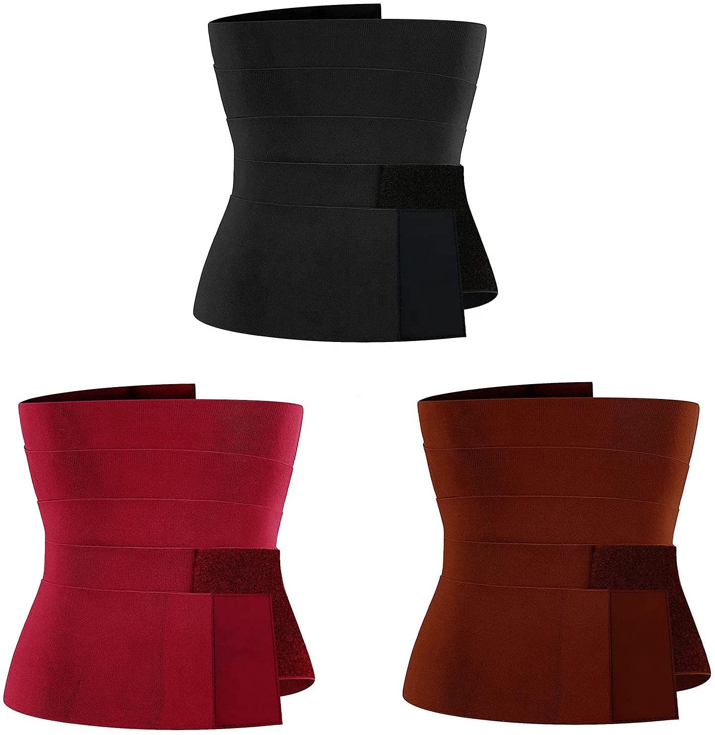 Snatching postpartum band slimming belt wrapping waist trainer for women
