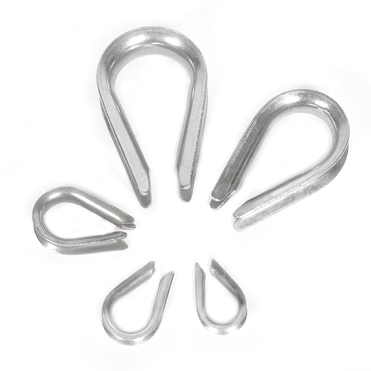 High quality rope safety ss304 ss316 M2-M32 cable thimble