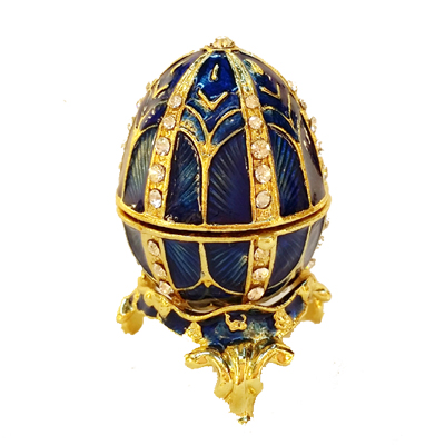 Mini faberge egg trinket box for wedding