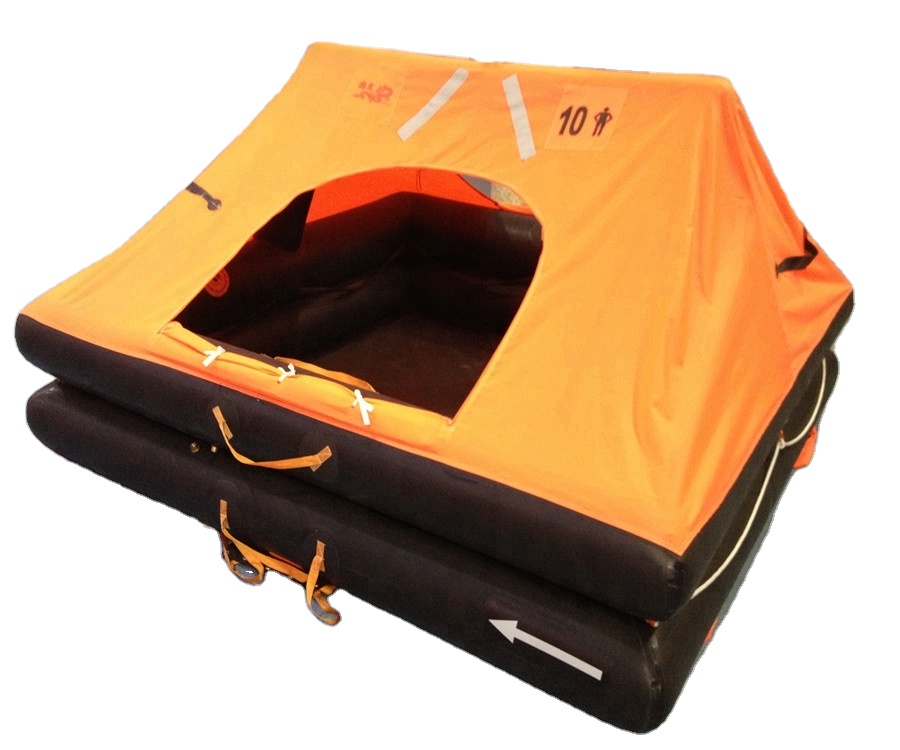 Маленький спасательный плот ISO9650, надувной Liferaft, 6 человек