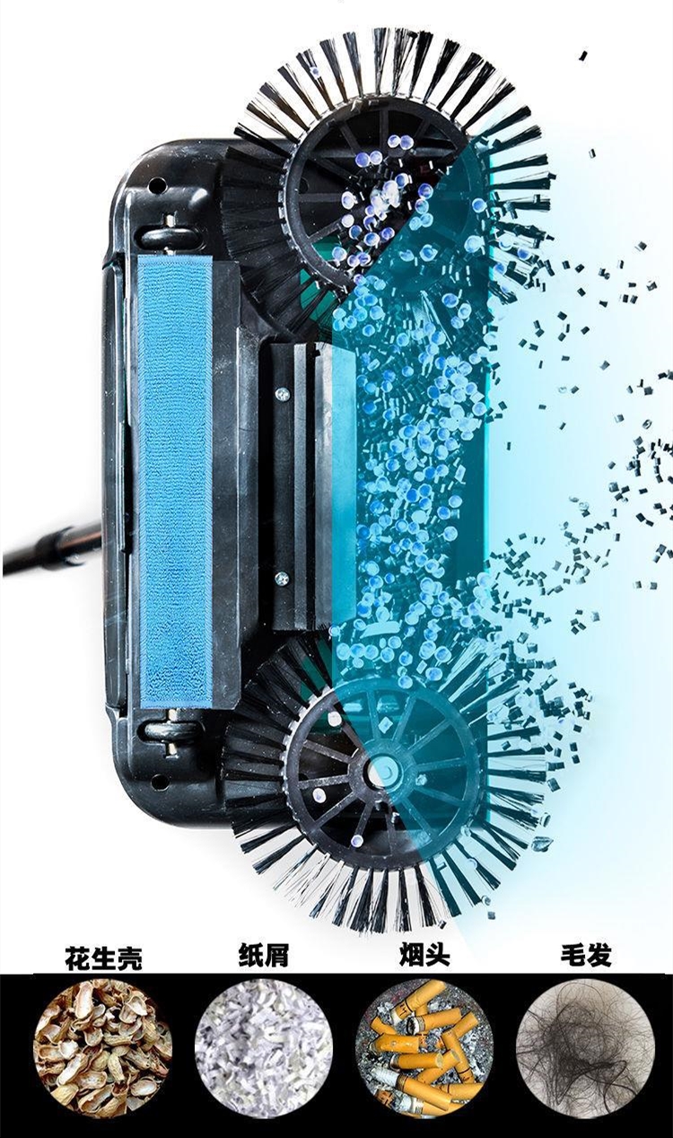 Toprank бытовой автоматический антисептик для рук с пуш-ап этаж Sweeper экономия времени магия спин веник очиститель