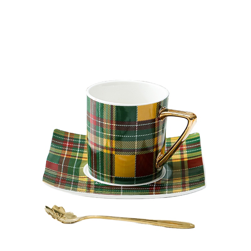 Afternoon tea cup and saucer living room home high range coffee cup and saucer set