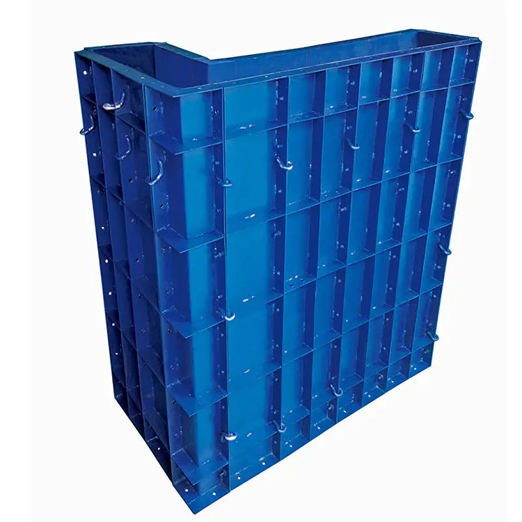 Factory Building form work Concrete Metal construction steel shuttering rammed earth formwork