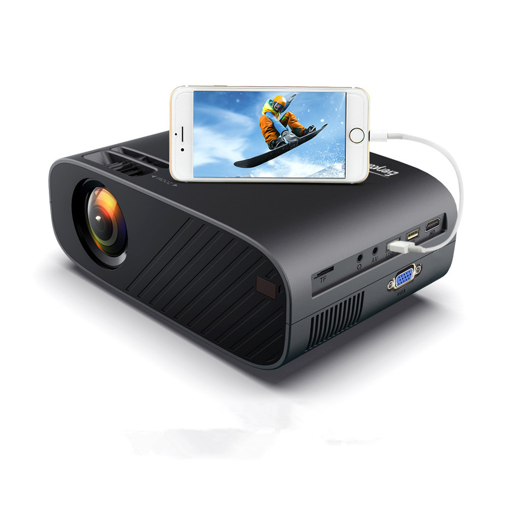 Official Touyinger M7W Mini Android 2800 lumen 720P HD video Portable LCD home projector