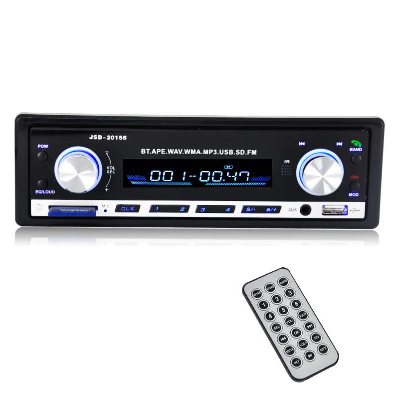 7388 г., автомобильный mp3-плеер высокой мощности, 1 din, bluetooth, автомобильное радио с bt, FM