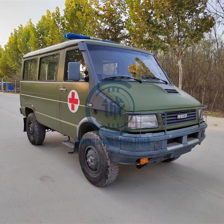 Эспандер автомобиль, японский IEVCO, 2045 двойное оборудование, 4-колесный автомобиль скорой помощи