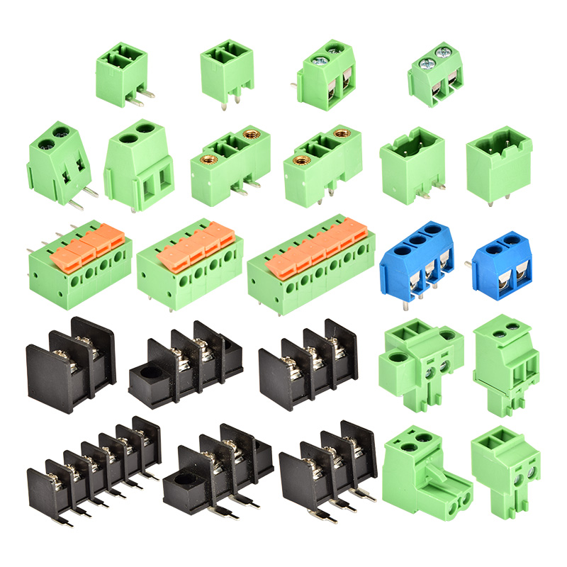 Пружинный разъем 2/3/4/5/6/7/8/9/10 pin 3,81 мм 5,0 мм 5,08 мм Шаг pcb винтовой клеммный блок соединитель