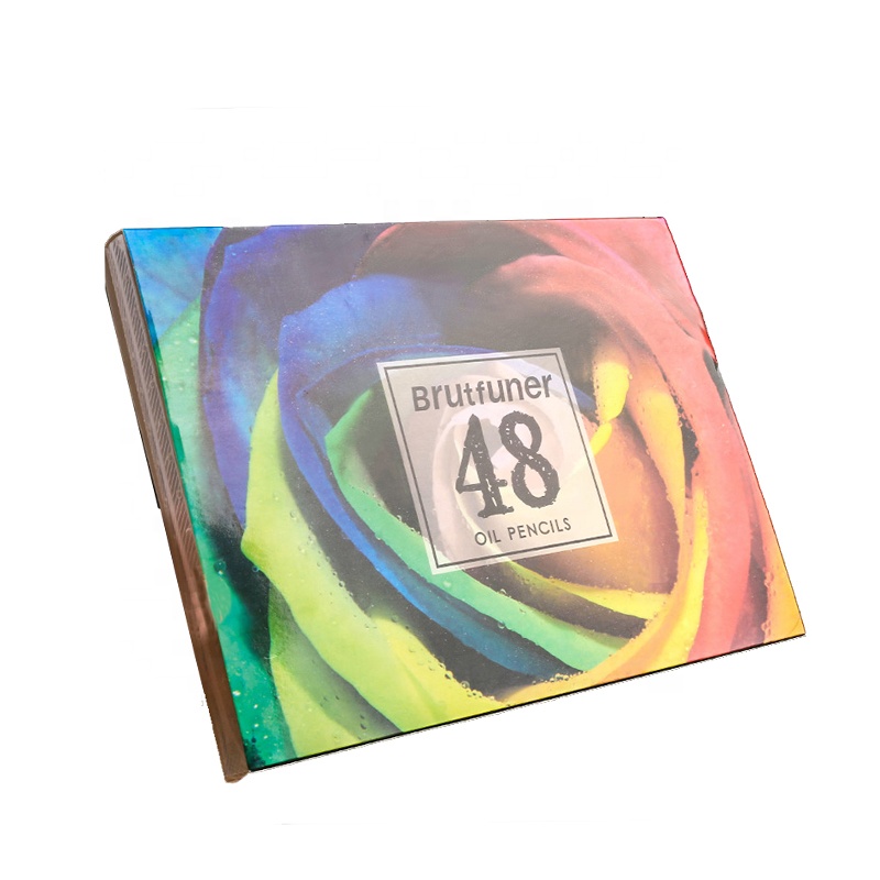 Brutfuner 48/72/80/120/150/160/180/260 Colors Oil/Water Colored Pencils Pencil Colors For Art Student Drawing Pencils