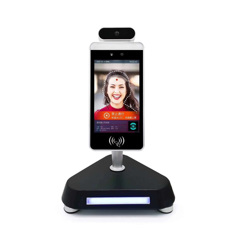 Memory Card Thermal Non Contact Face Recognition Thermometer For School Or Shopping Mall