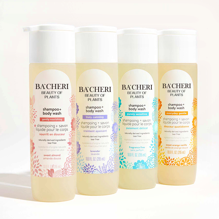 Bulk 2021 Hot selling 2 In 1 Herbal Gentle Children Baby Conditioner Shower Gel Natural Organic Liquid Baby Wash And Shampoo