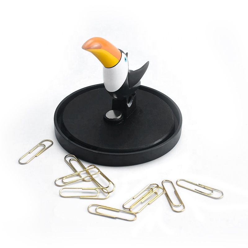 Мультяшный Лис toucan, школьный завод OEM, настольный магнитный держатель для бумаги