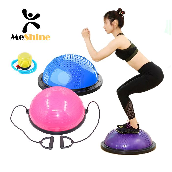Half Fitness Yoga Ball Trainer Pilates Balancing Fitness Hemisphere