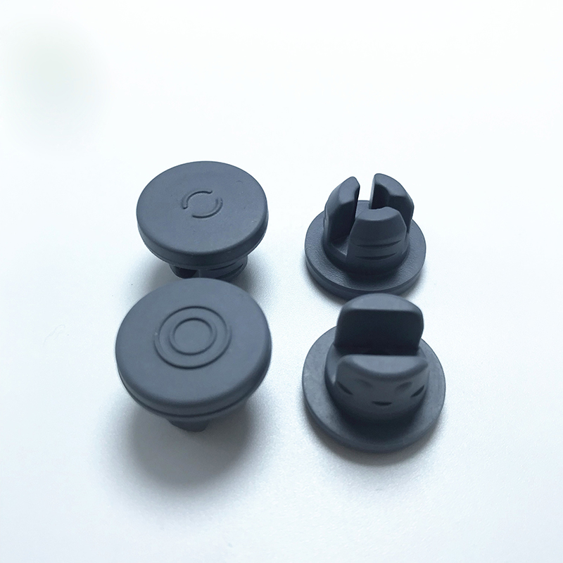 13mm 20mm Grey Butyl Rubber Stopper Or Silicon Rubber Stopper For Injection Vials