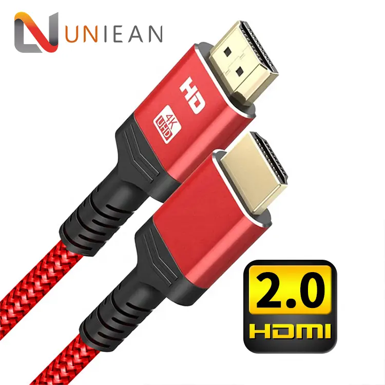 Amazon Product Commonly Used Accessories & Parts Red 1m 2m 5m 2.0 HDMI Cable Extension