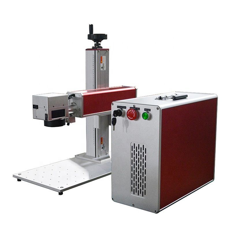 50W 60W 80W 100W Portable Desktop Laser Marking Machine for Metal Maquina Laser Fibra Impresora Grabadora Engraving