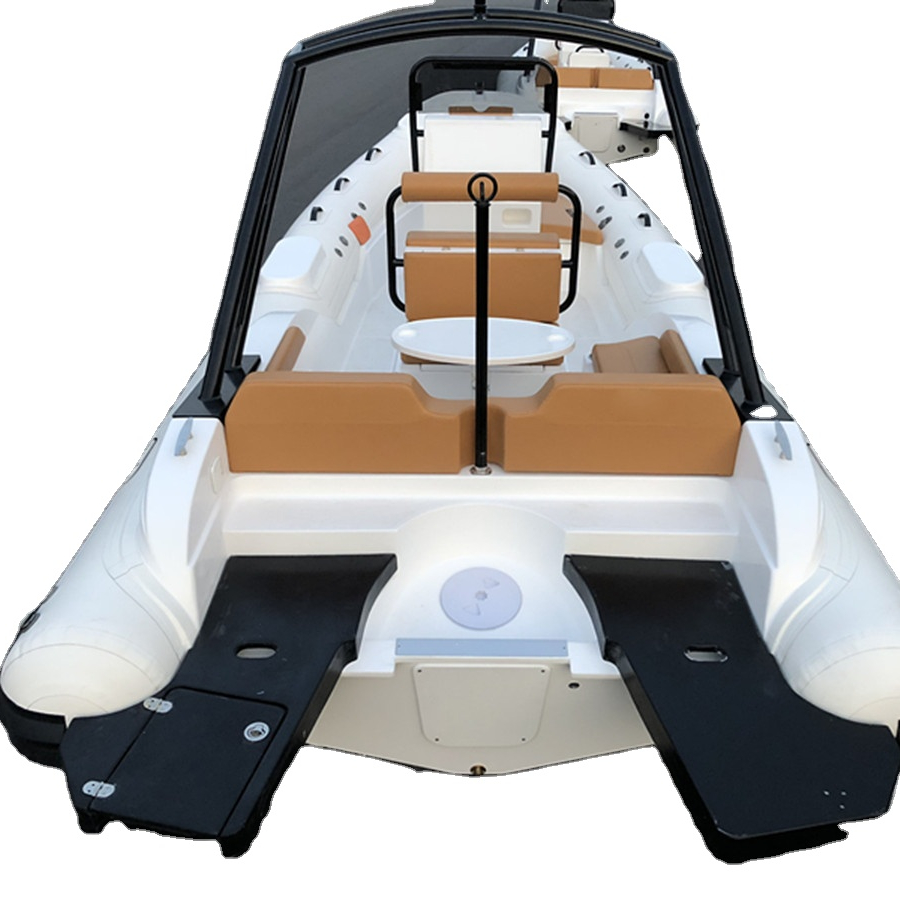 Liya 22ft ребра лодки класса люкс надувные военно-морской флот лодки с Т-образная верхняя часть