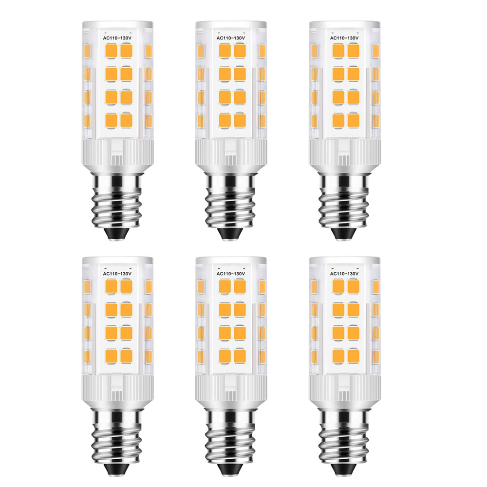 Новый теплый белый E12 светодиодные лампы 5 Вт LED лампа-канделябр лампы базы света лаборатории тестирования электроприборов, США (etl) E12 Светодиодная лампа для люстры