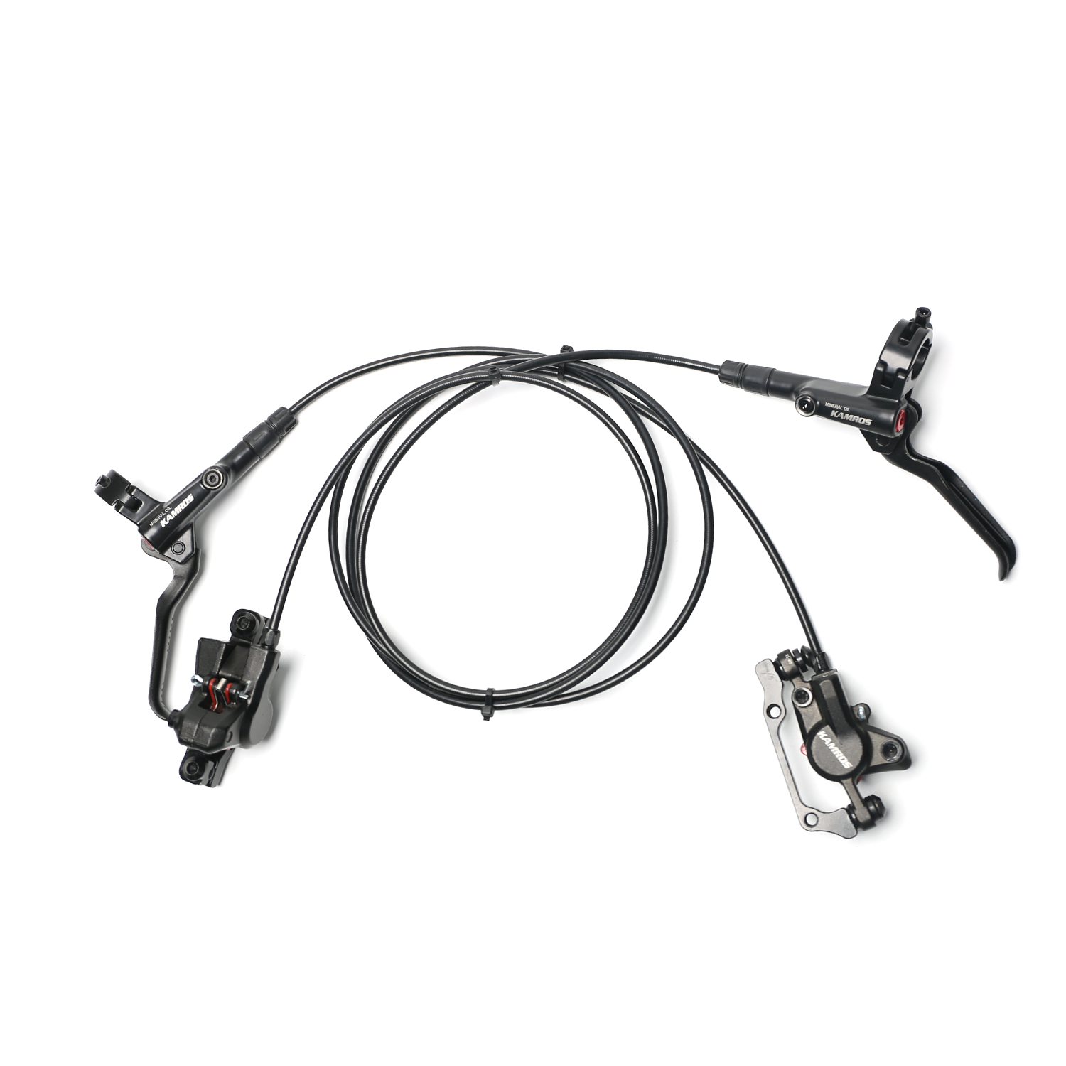 Hot sale mountain bike front and rear hydraulic disc brake set with disc brake rotors