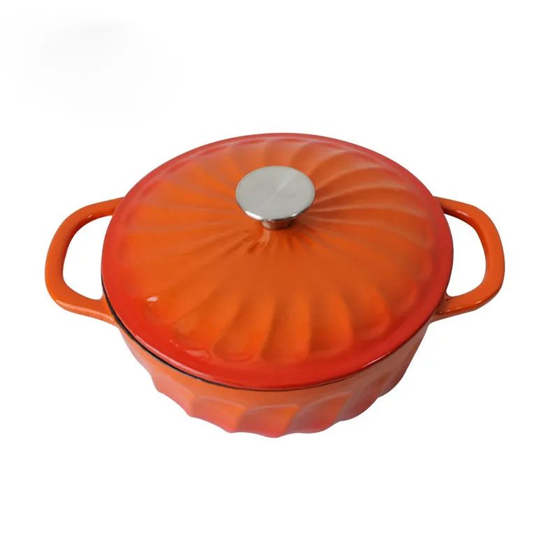 SJP118 food truck fully equipped restaurant cookware cast iron dutch oven round shape kitchen pots