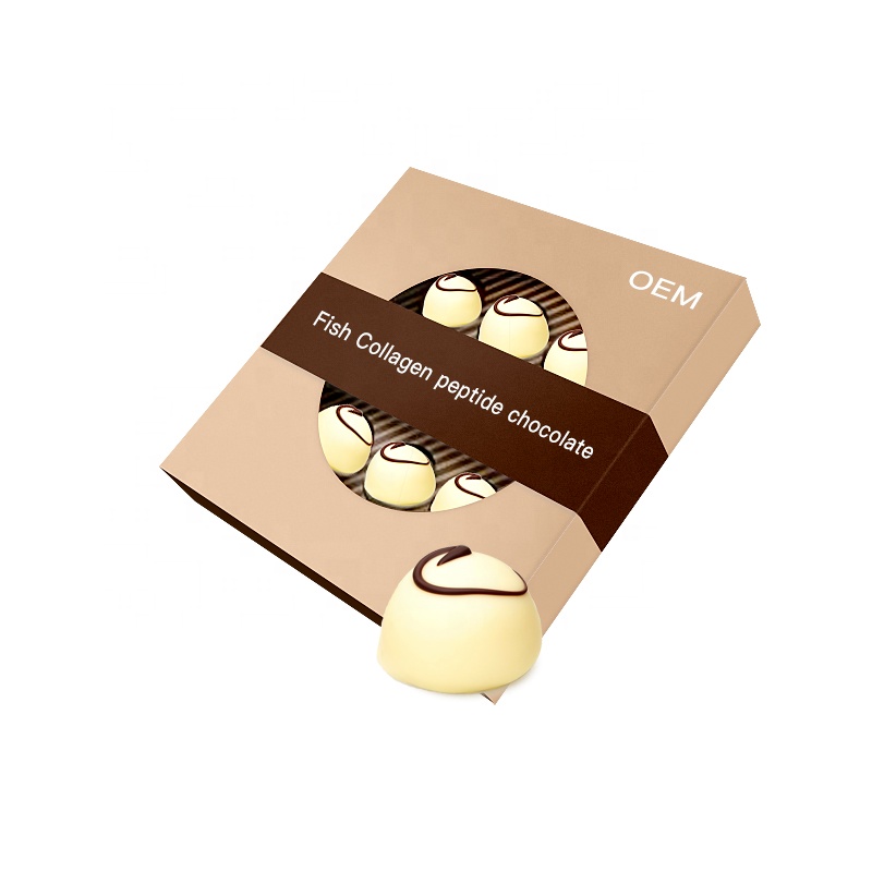 Hot new fish collagen peptide chocolate health anti - aging
