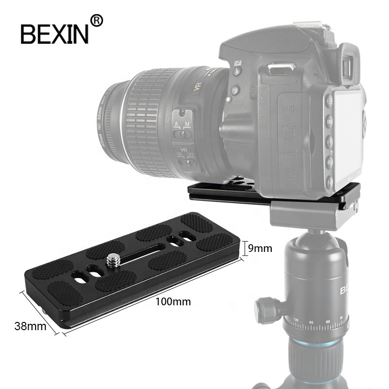 Крепежная пластина BEXIN для объектива камеры dslr длинный адаптер зажим основание для камеры пластина быстрого крепления для штатива arca swiss шаровая Головка
