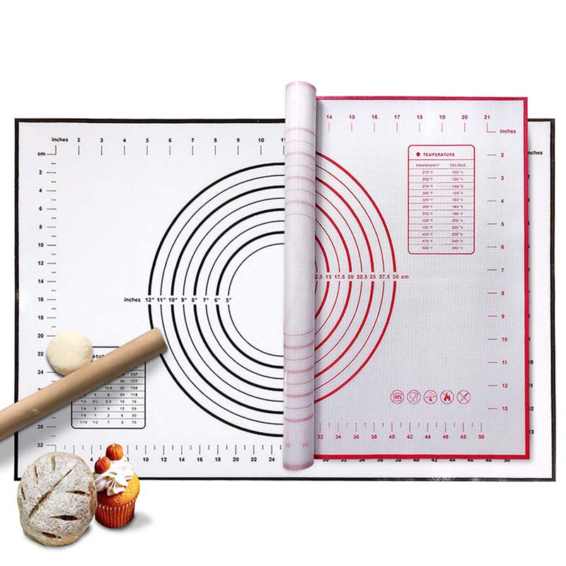 More Colors Pfoa Free Non Slip Non Stick Dough Rolling Sheet Silicone Dough/Baking Mat