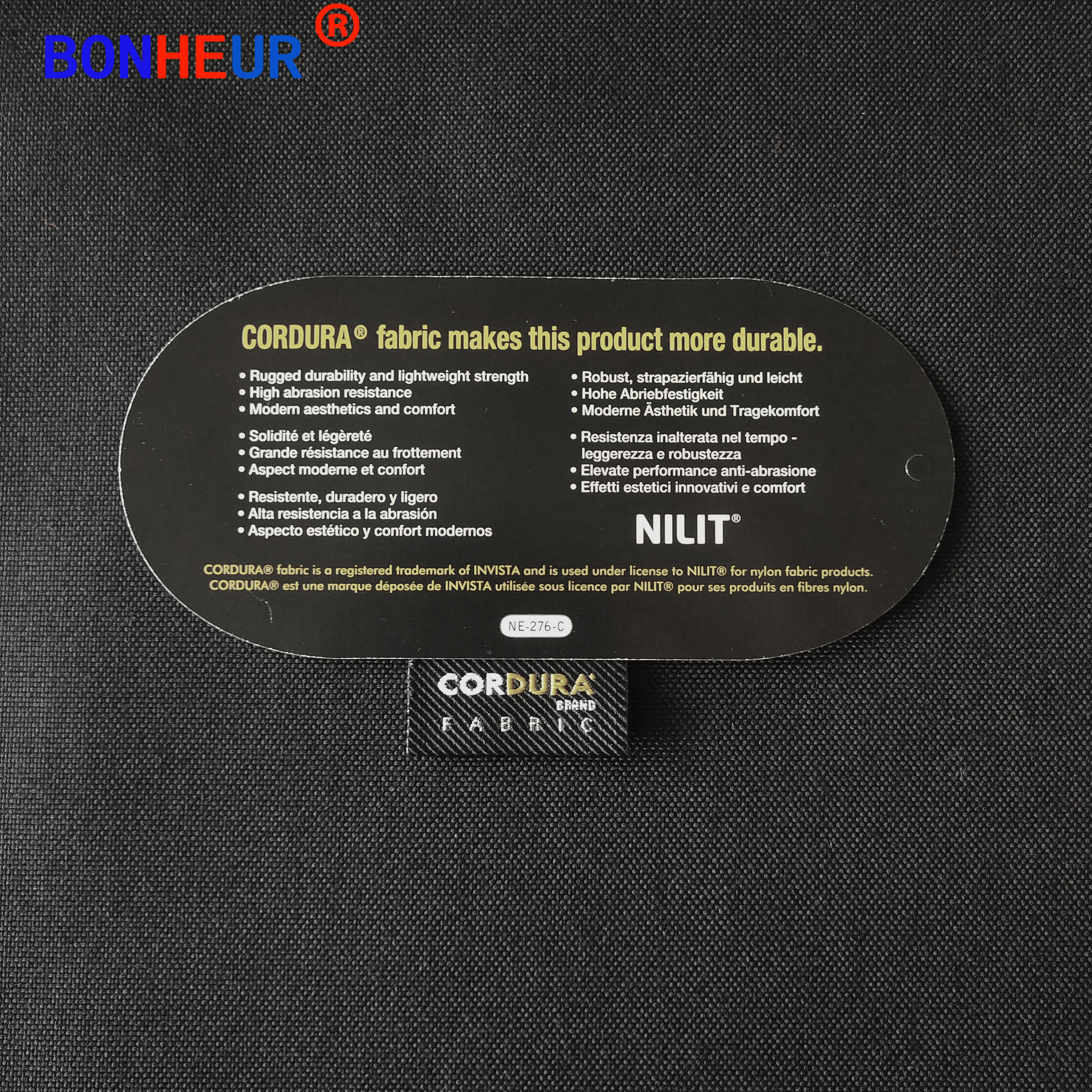 100% нейлон 66 500D cordura ткань доступна с высокой прочностью и трения (арт. Нет. PN500)