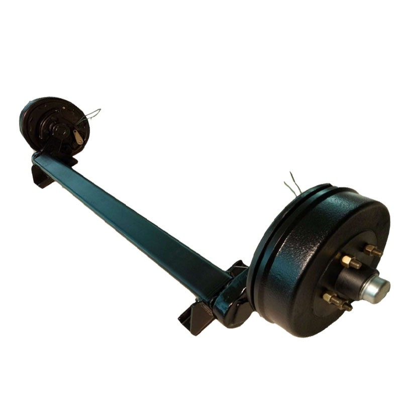 Rubber Torsion Trailer Axle With Electric Brakes